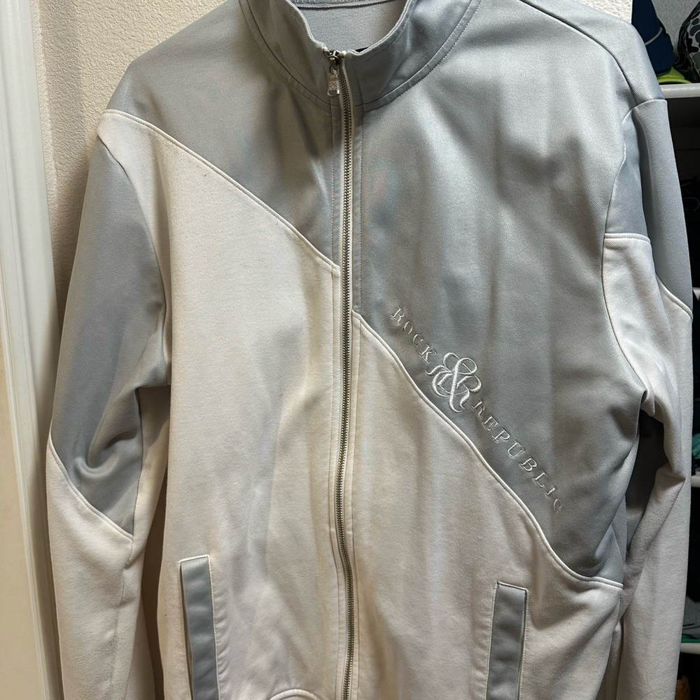Rock & Republic Light Gray Jacket